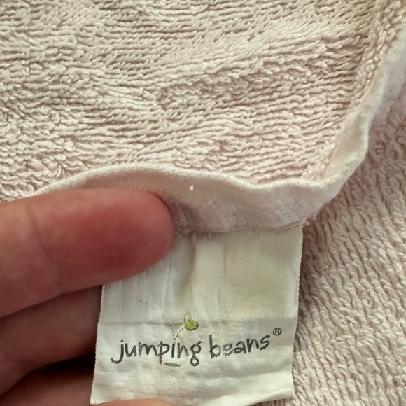 Jumping Beans Princess  Hooded Bath Wrap Towel And Wash Mitt - Pink - Picture 6 of 6